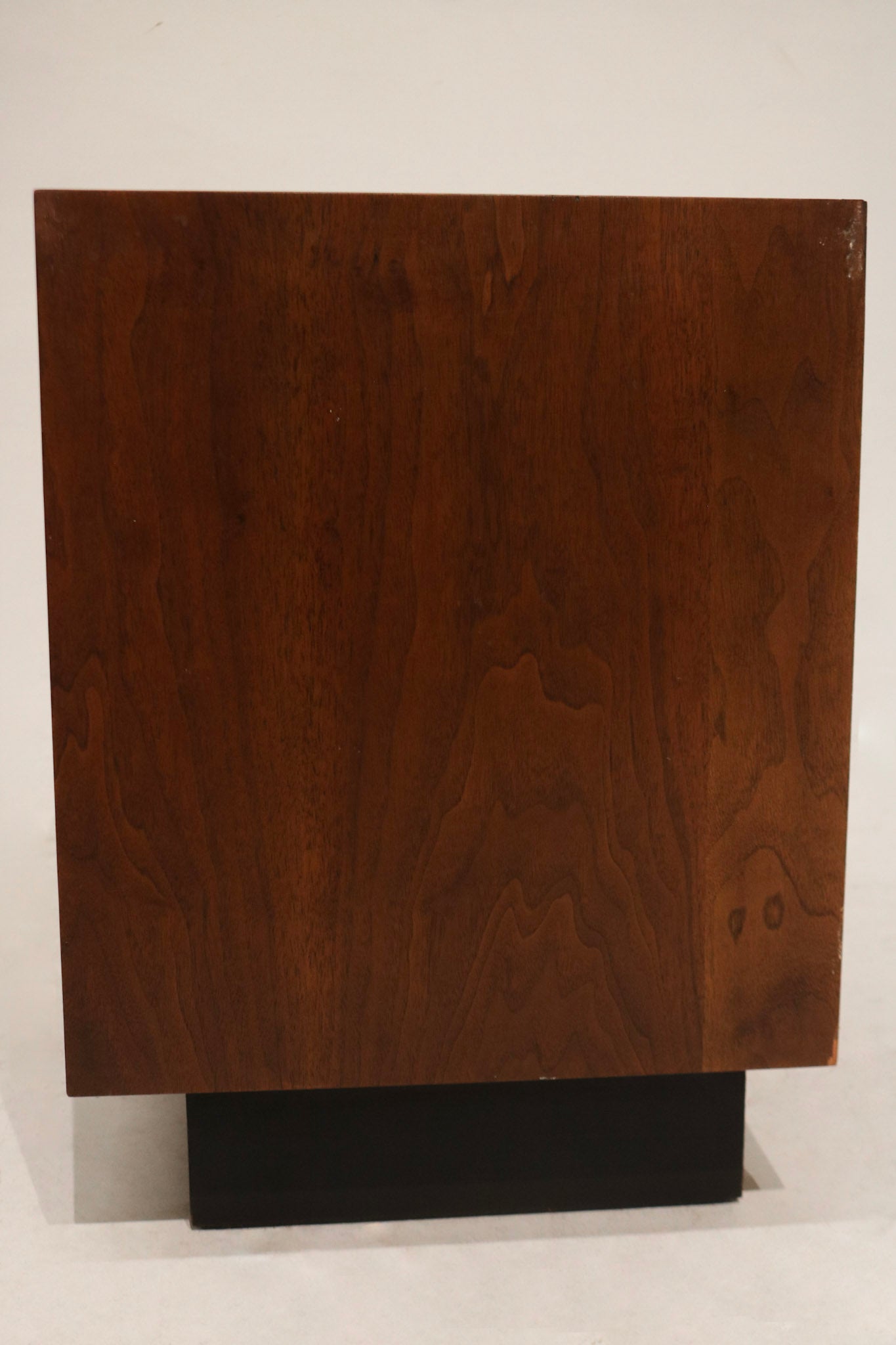 Pair arrangement: two walnut nightstands side-by-side showing matching grain, consistent finish and balanced proportions