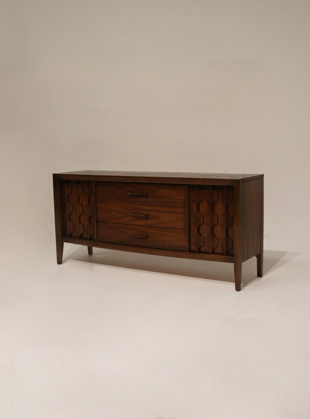 Full body storage made of walnut wood