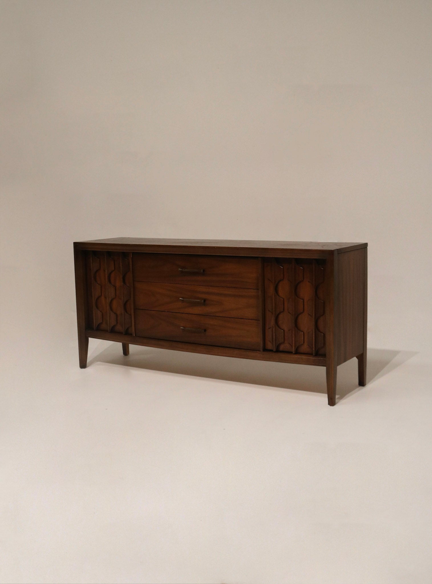 Full body storage made of walnut wood