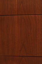 Top surface detail displaying solid walnut texture and minor wear