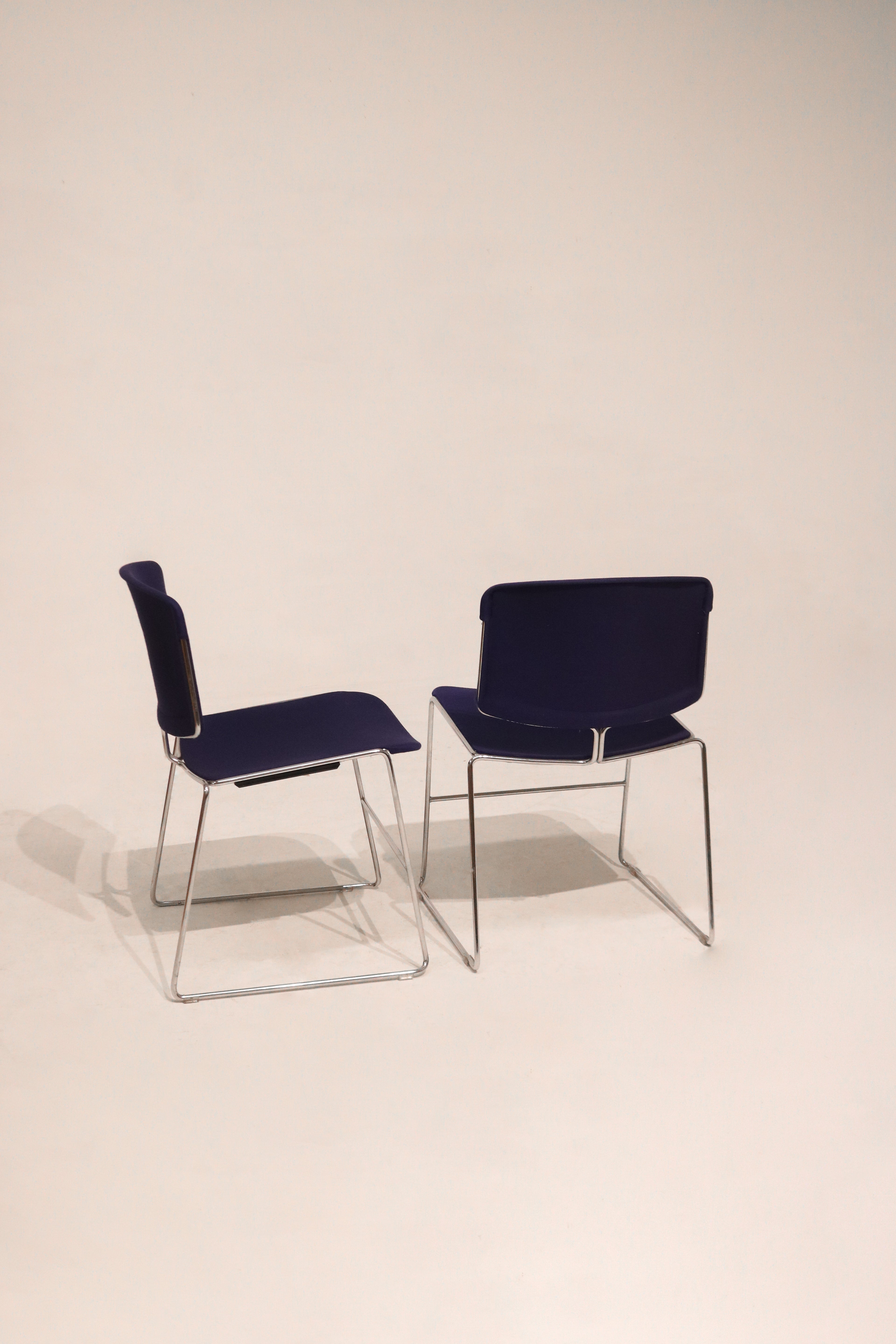 Detailed image of seat cushion showing firm padding and clean stitching