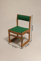 Solid wood frame vintage chair in great condition