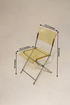 Plia style folding chair set