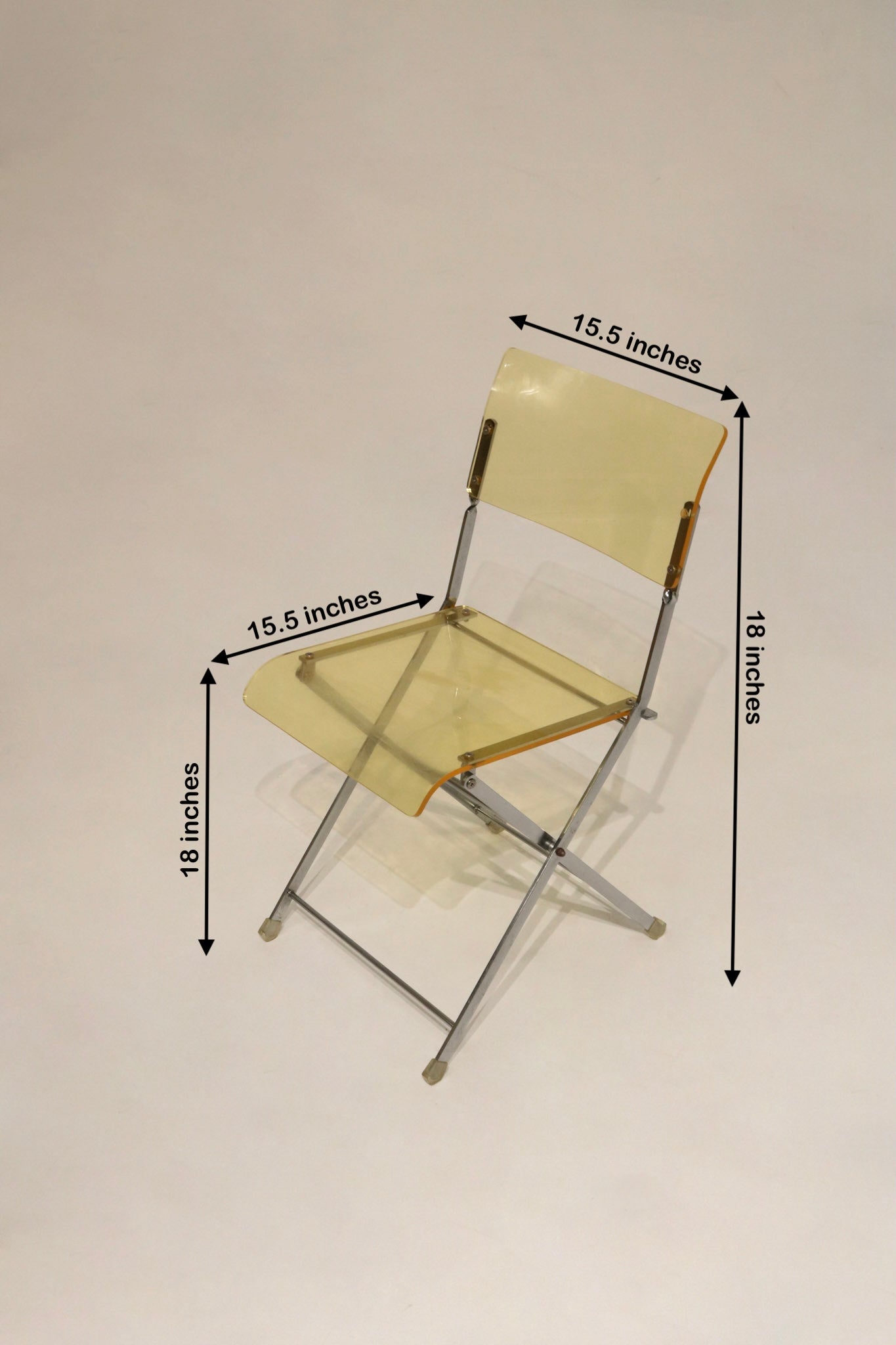 Plia style folding chair set