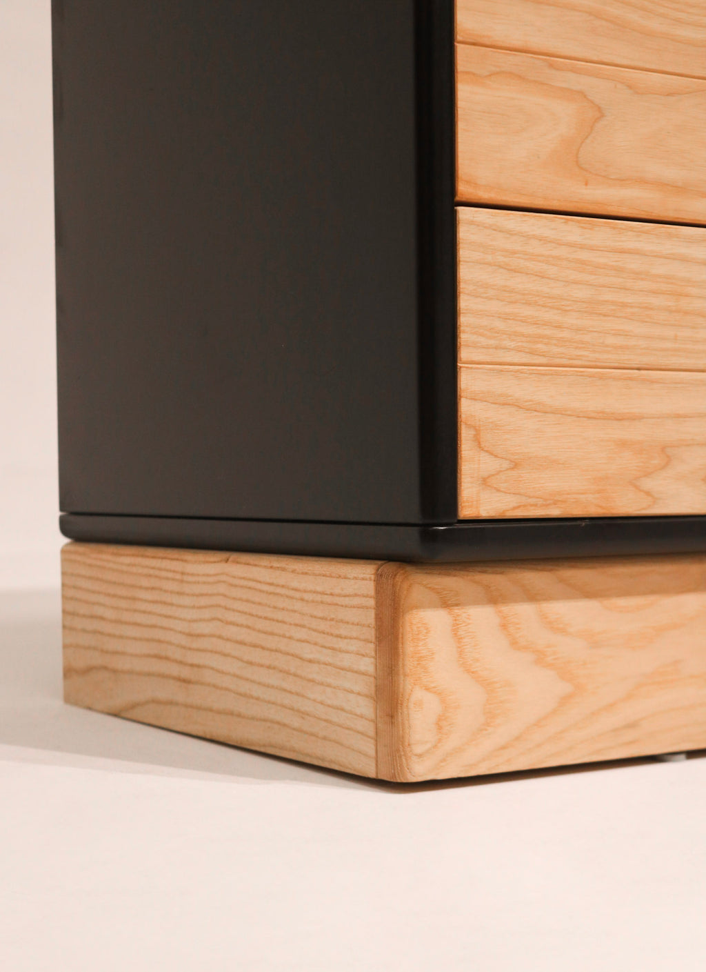 Bottom view showing dresser’s craftsmanship and solid Scandinavian construction