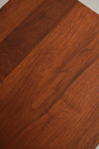 Detail of cabinet's iron base and legs in matte black industrial style