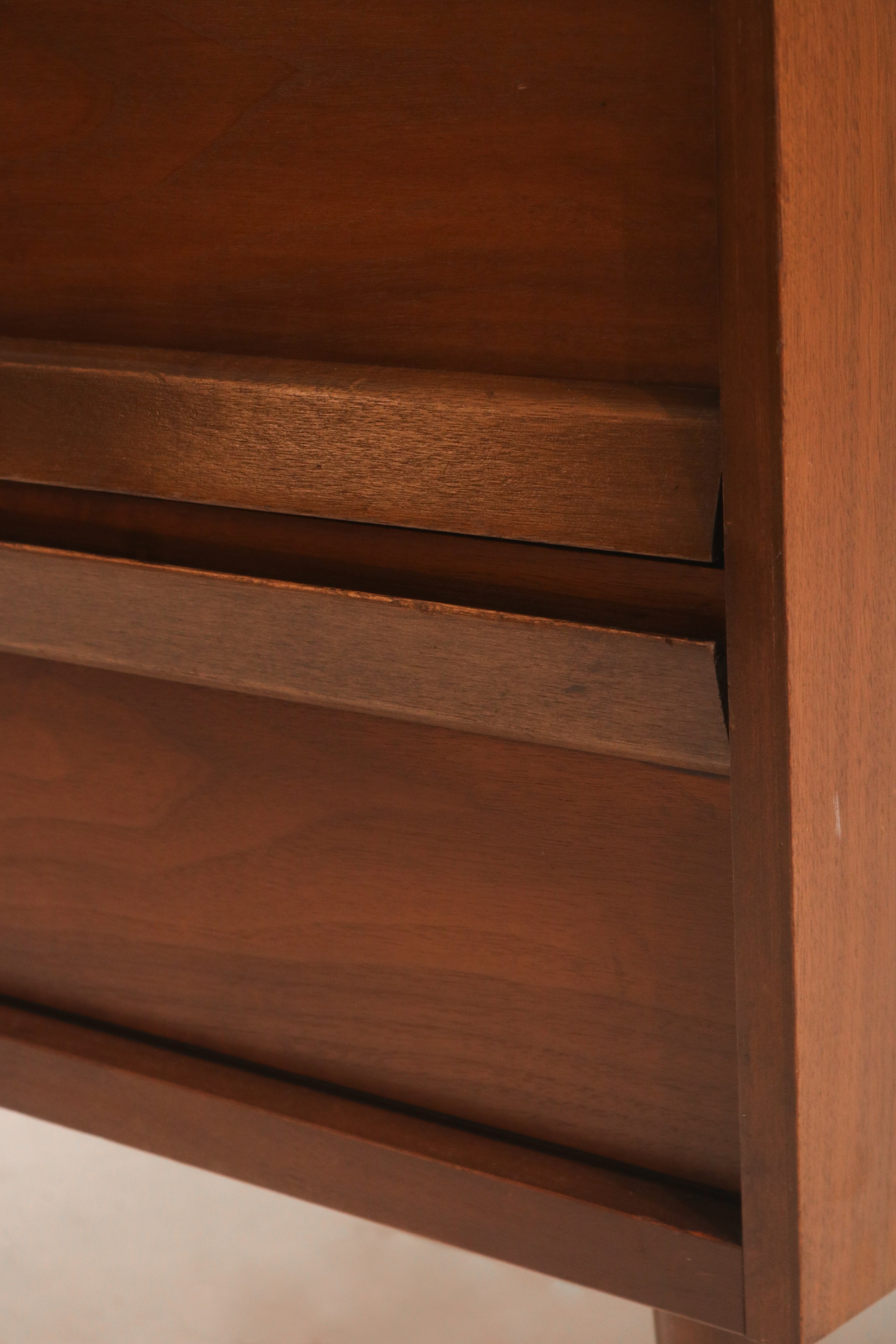 Back view highlighting solid wood panel and structural integrity of the piece