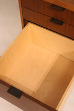 Back of the credenza showing construction and very light unnoticeable scratch