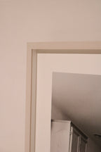 Close-up of frame corner showing minimal wear on Martin Schoeller’s Tony Hawk artwork