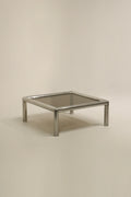 Vintage aluminum and glass decor by John Mascheroni, 1960s