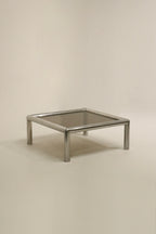 Vintage aluminum and glass decor by John Mascheroni, 1960s