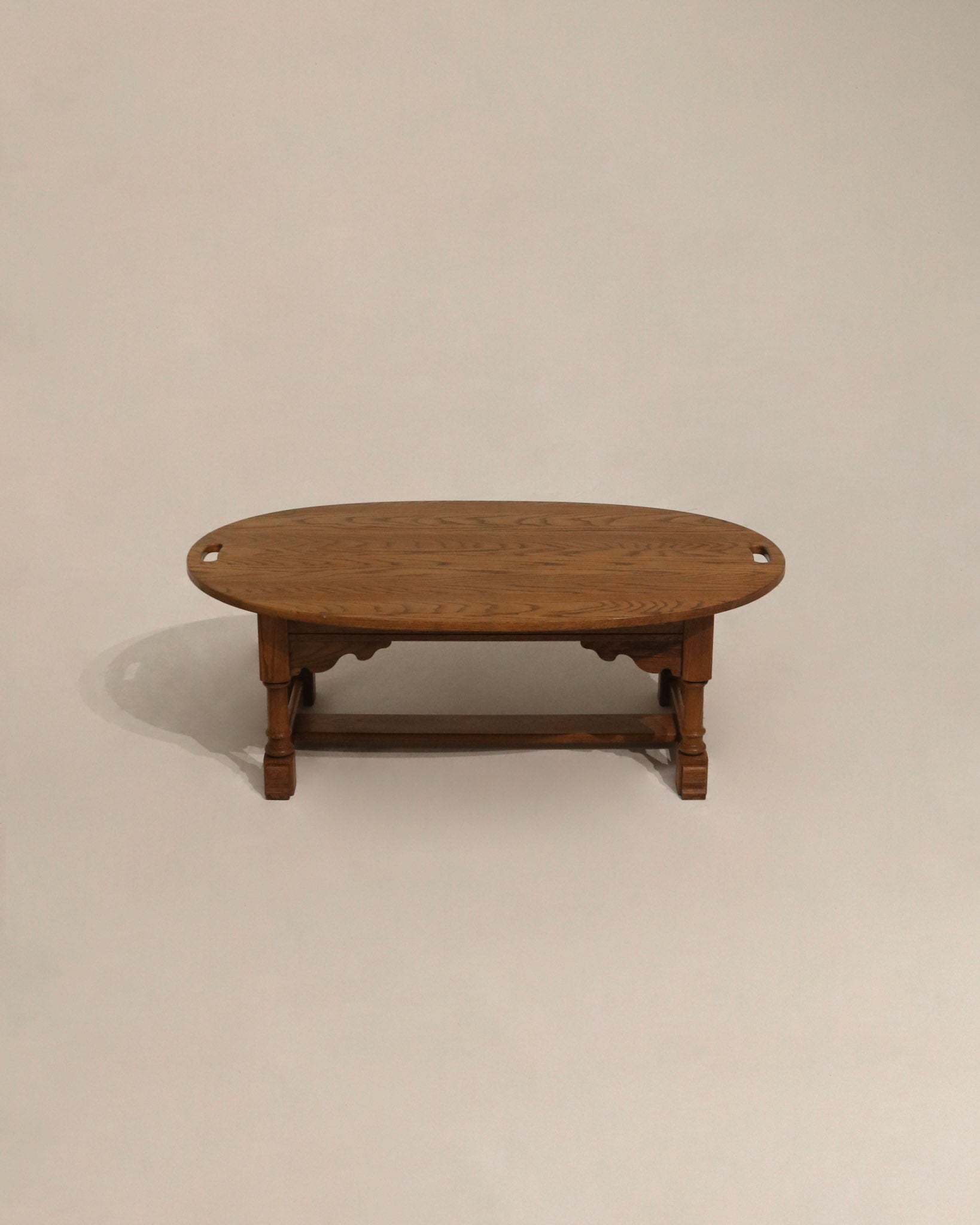 Vintage Solid Oak Wood Furniture Piece