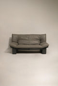 Nicoletti Salott sofa in authentic leather
