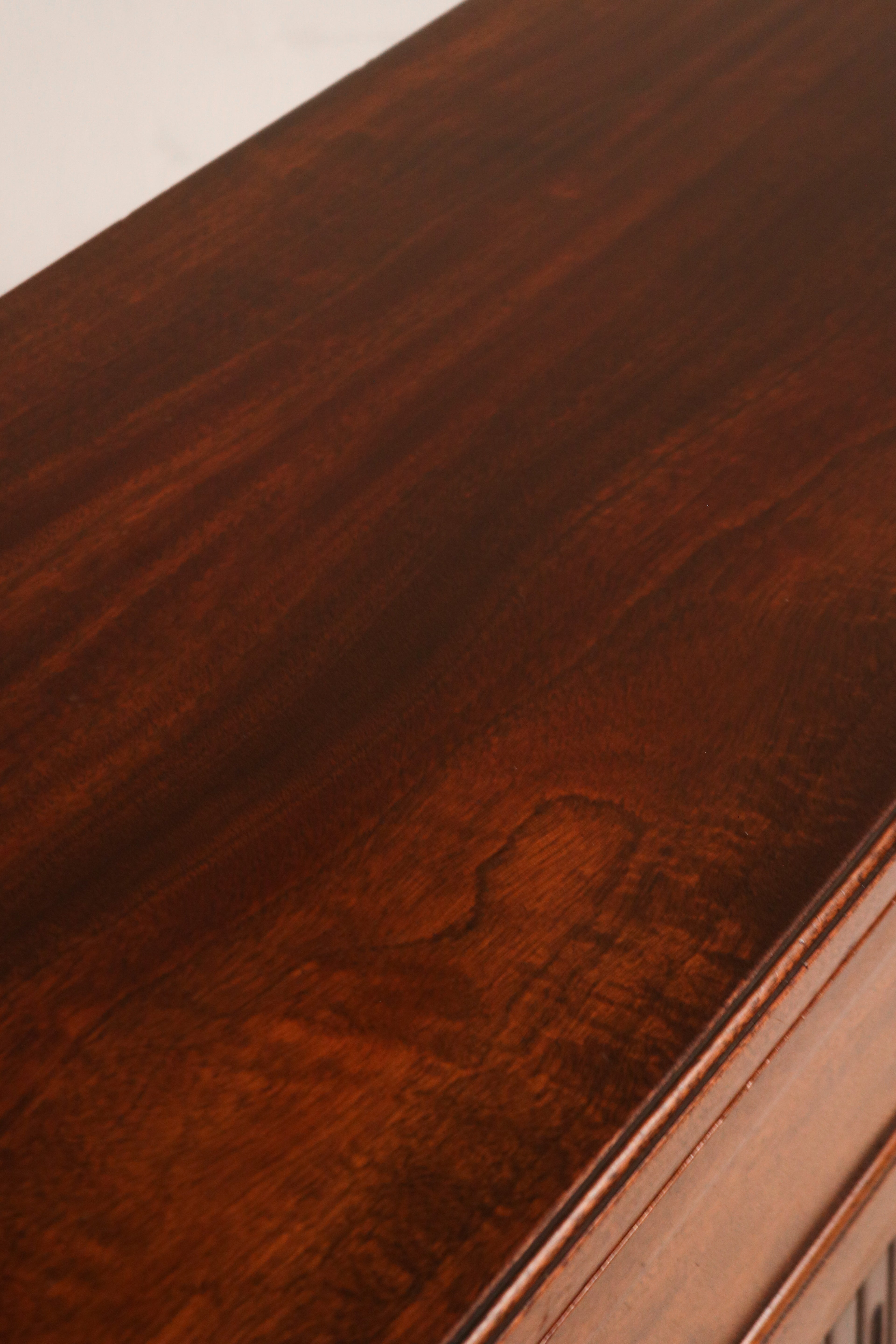 Top-down angle showing the clean top surface and refined corner finishing