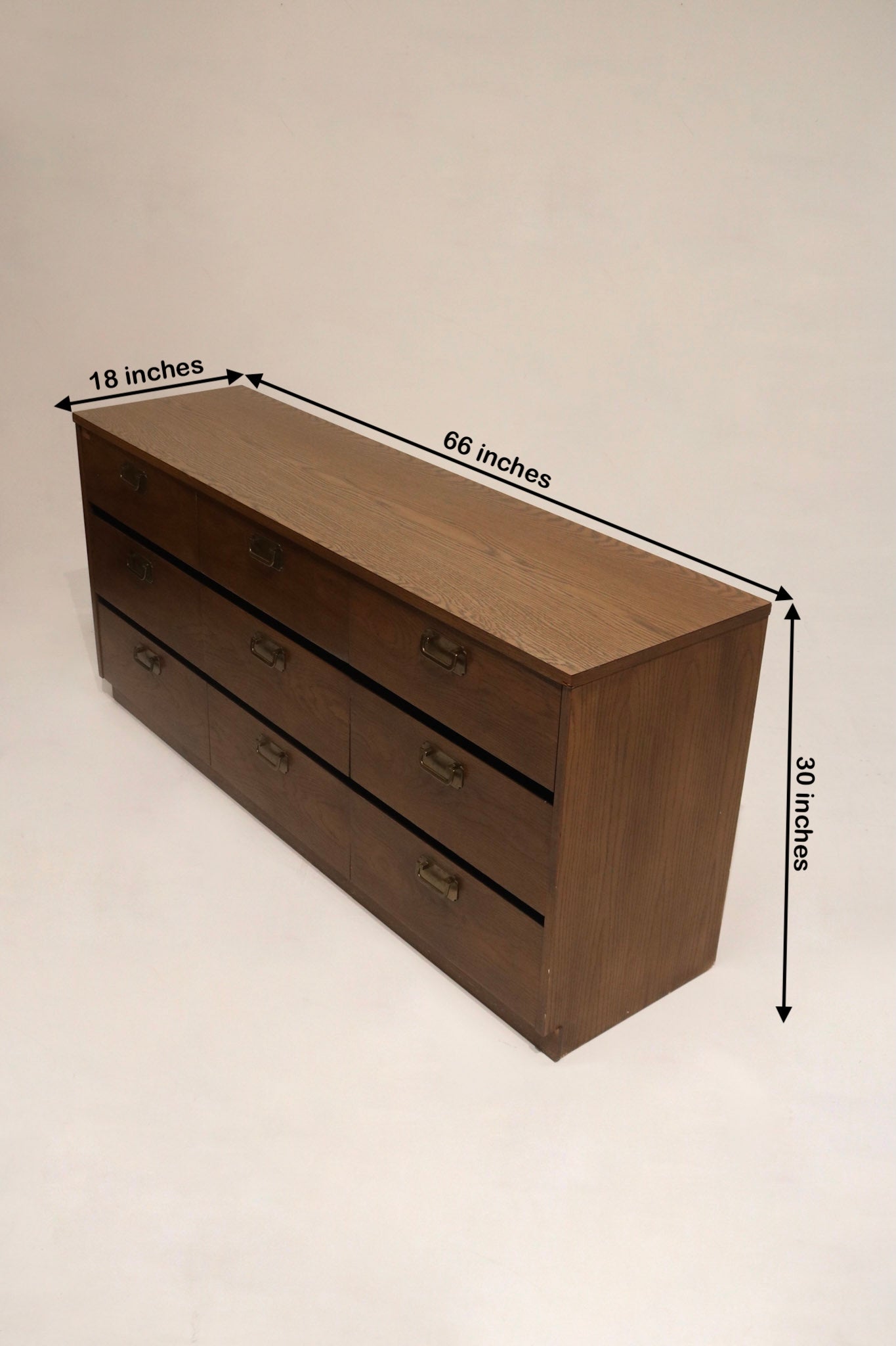 Close-up of walnut wood texture and detail