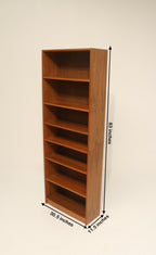 Close-up of sturdy teak construction with minor chip