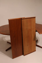 Natural wood surface texture of tabletop under direct light highlighting smooth grain