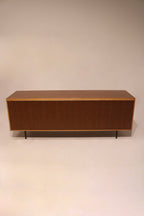 Image of underside showing structural support and metal base connections