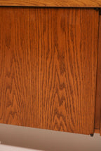 Interior view of drawer showing clean wood condition