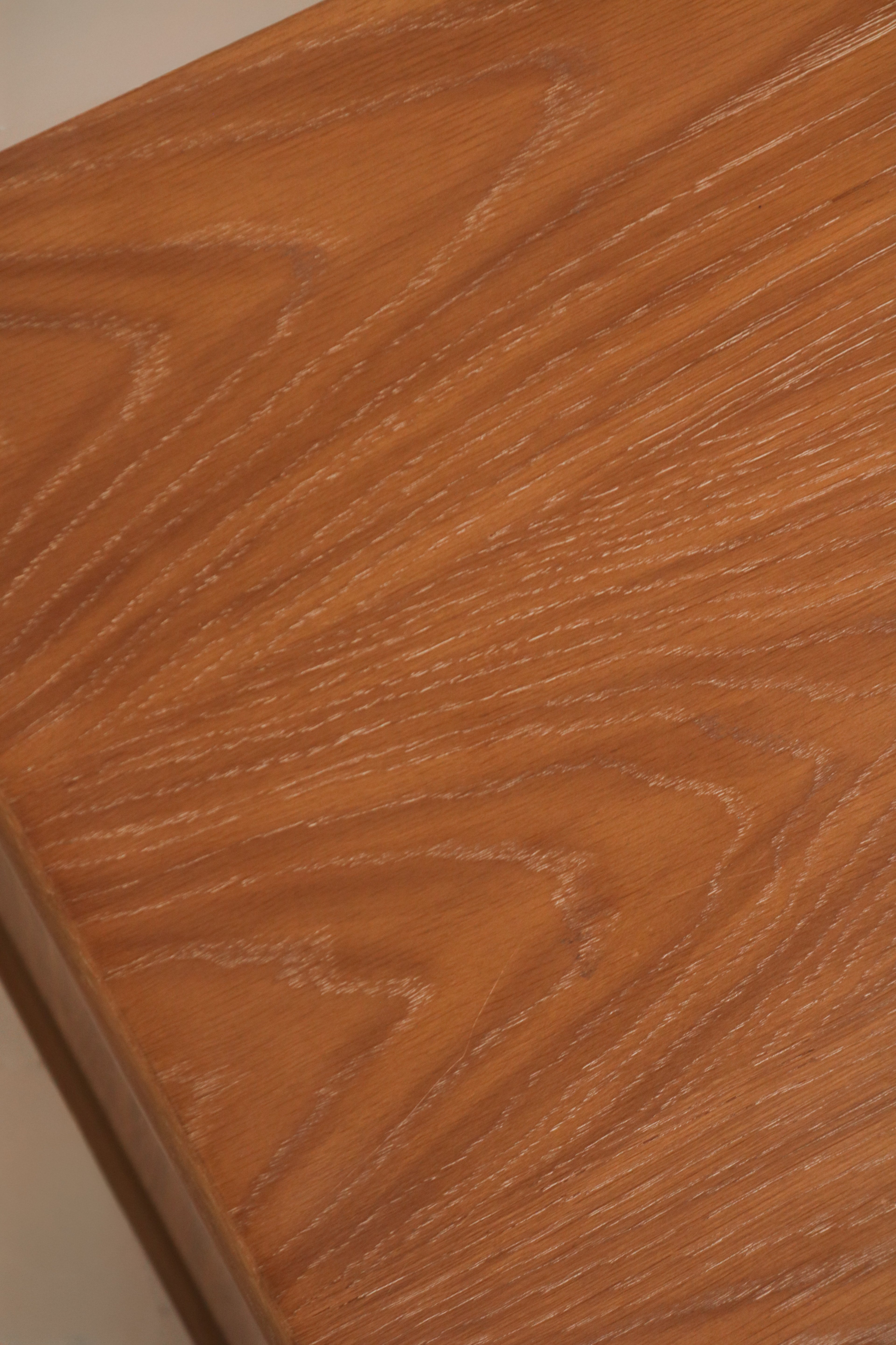 Open drawer view revealing interior storage capacity and slide mechanism