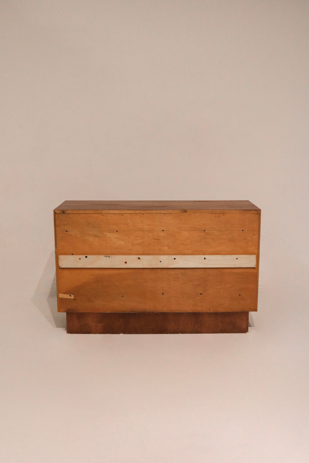 Detail of wooden drawer organizer dividers for silverware or supplies