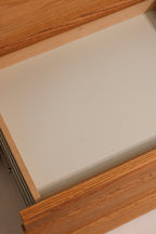 Side view of drawer slide mechanism showing smooth operation