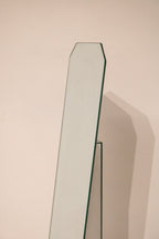 Construction detail showing mirrored panel joints and geometric assembly
