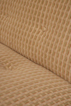 Seat cushion texture close-up showing fabric durability and comfort