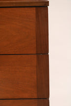 Side view of open drawers showing storage capacity and smooth operation