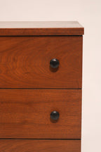 View into the top drawer showing clean storage space