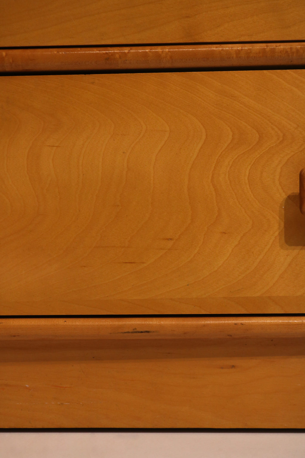 Top surface view highlighting wear marks and condition issues mentioned