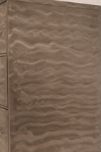 Upper front corner detail showing clean lines and industrial design